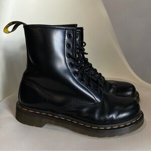 Dr. Martens 1460 Original Leather Combat Boots Women's Size 8 Black